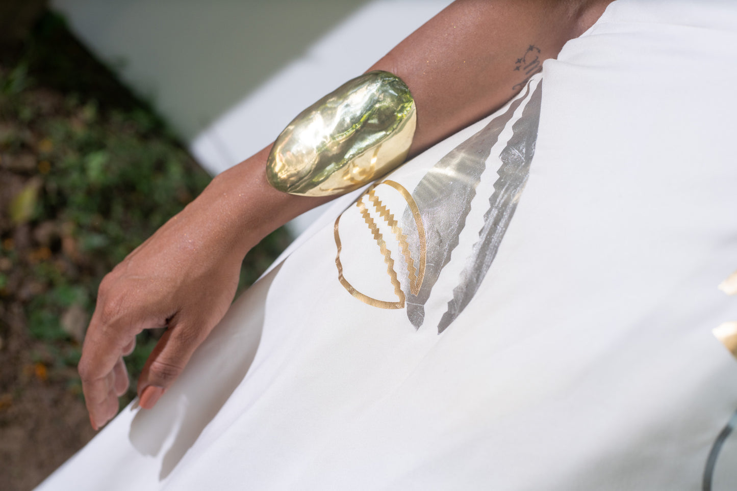 Bracelete Deusa - Luana. B x Brass Oficina - Coleção ReNascimento