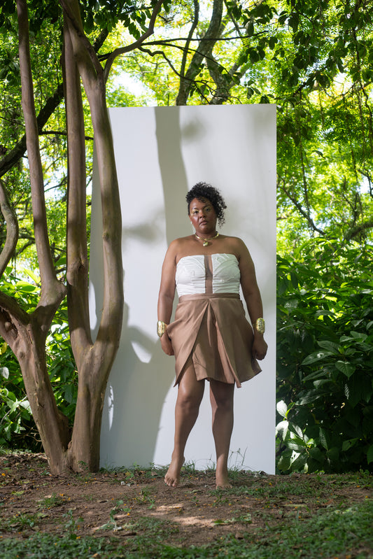 Saia Curta YeyeÔ - Coleção ReNascimento