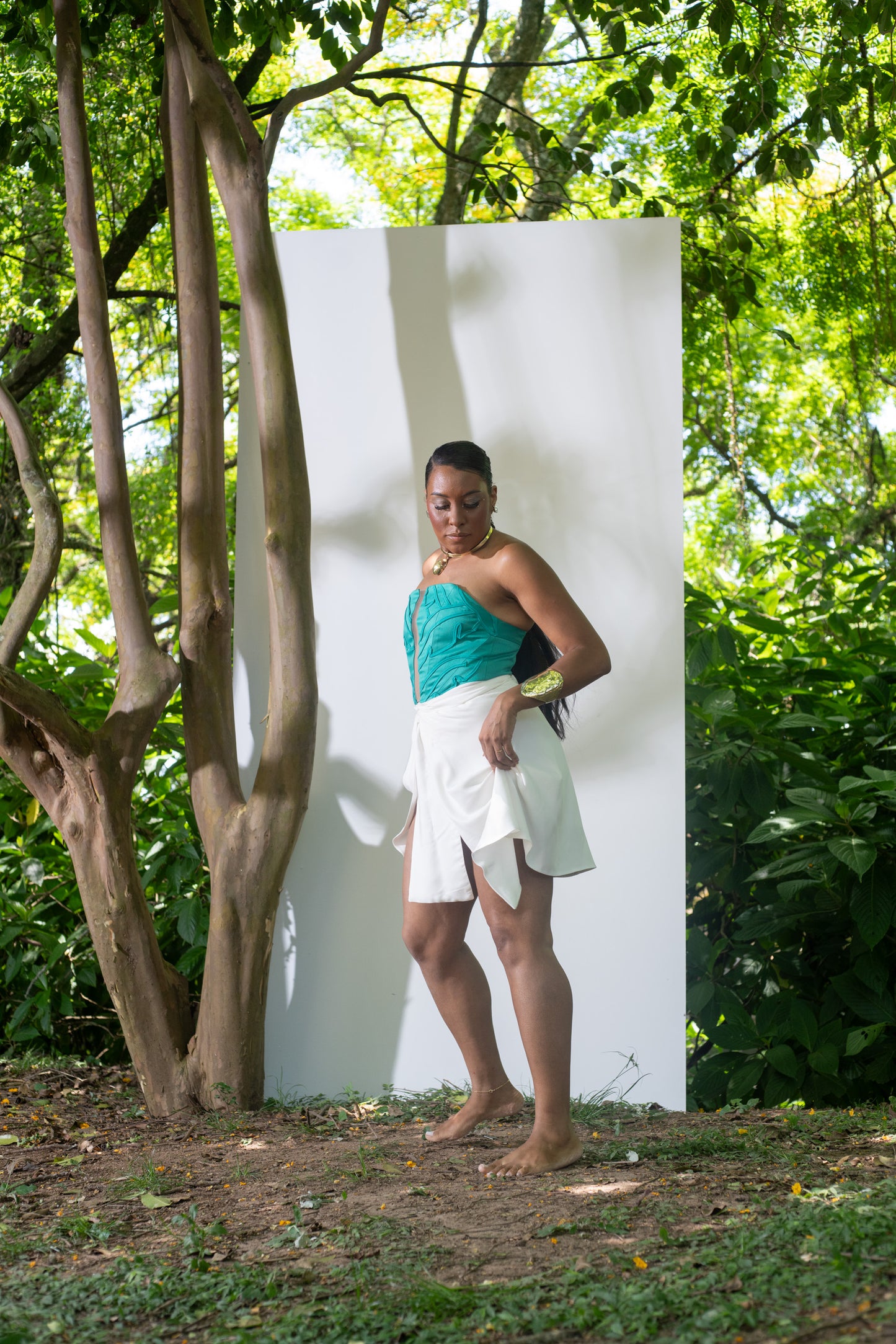 Saia Curta YeyeÔ - Coleção ReNascimento