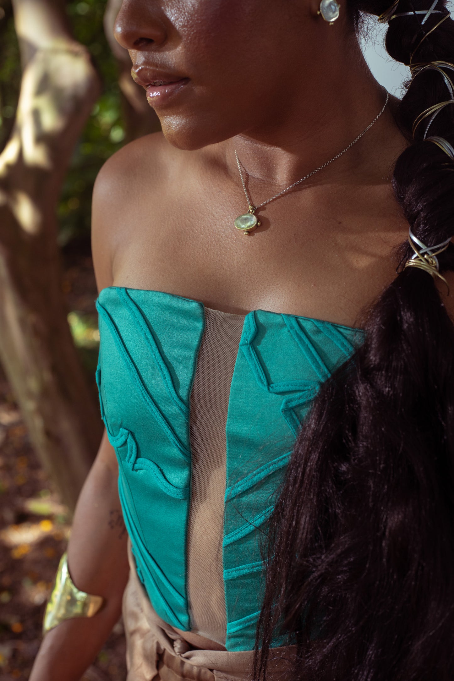 Colar Abebé - Luana. B x Brass Oficina - Coleção ReNascimento